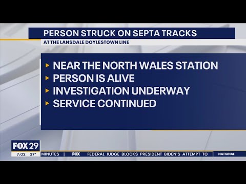 Man Hit By Train Philadelphia