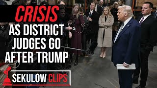 Constitutional Crisis as District Judges Give Orders to Combat Trump