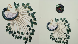 Majestic Peacock Wall Decoration : 🦚DIY with Recycled Materials