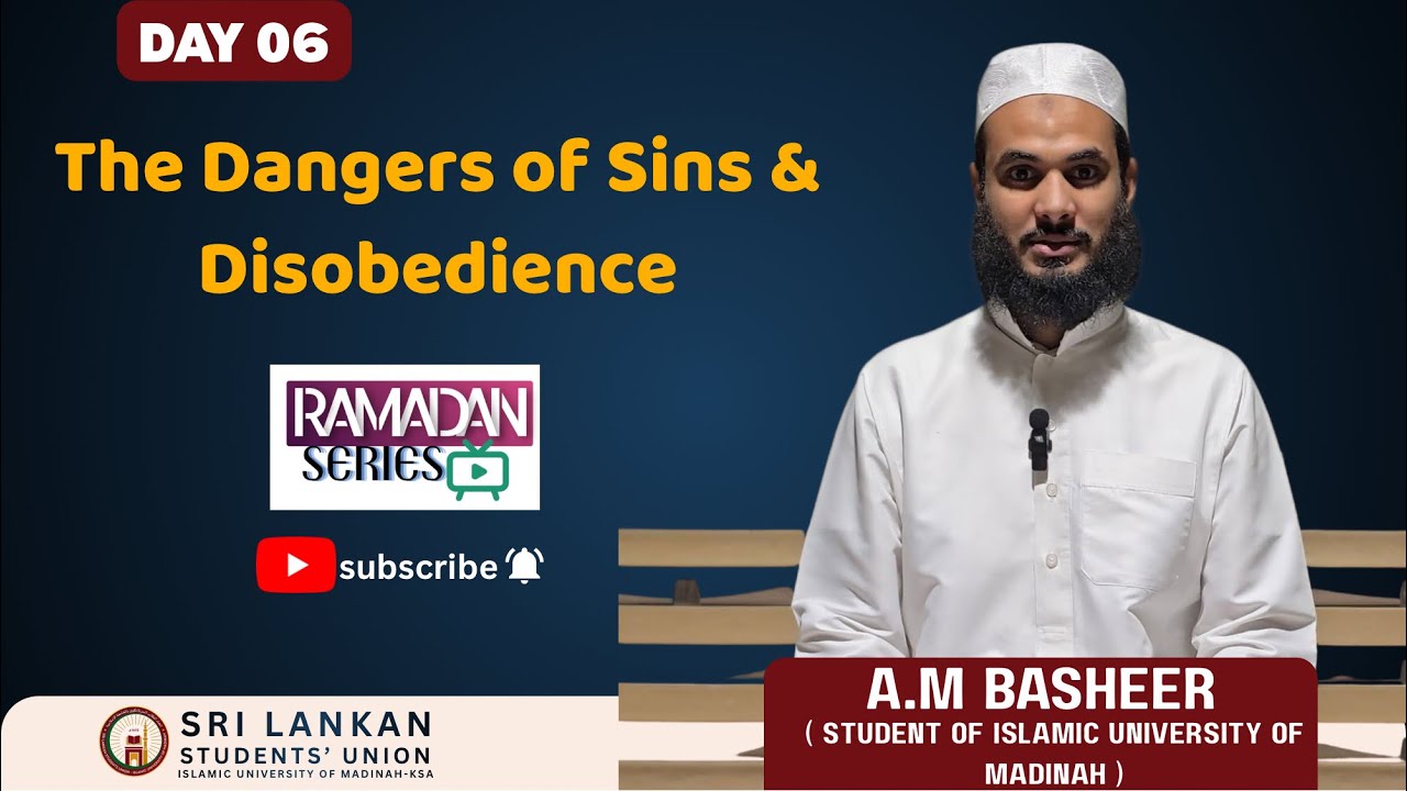   The Dangers of Sins & Disobedience