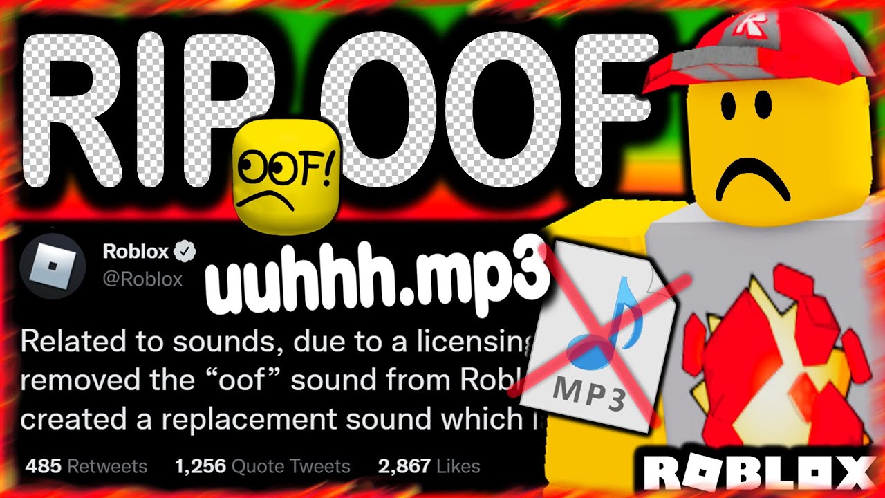 Roblox New Death Sound Effect - (new oof sound) 