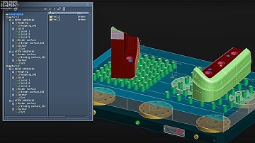 CNC automation from the blank scan to the final checked NC program • Tebis CAD/CAM software