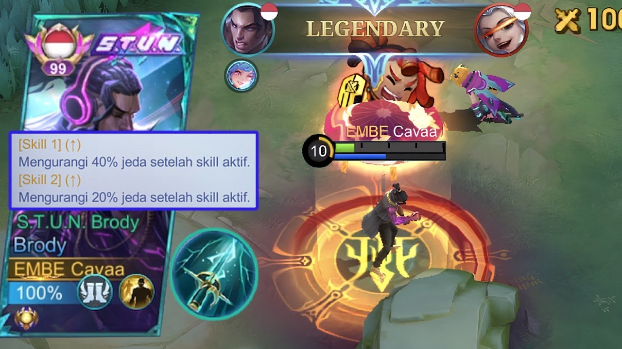BRODY BUFF NO COUNTER? MODE TENGIL HAUS KILL ON - Mobile Legend