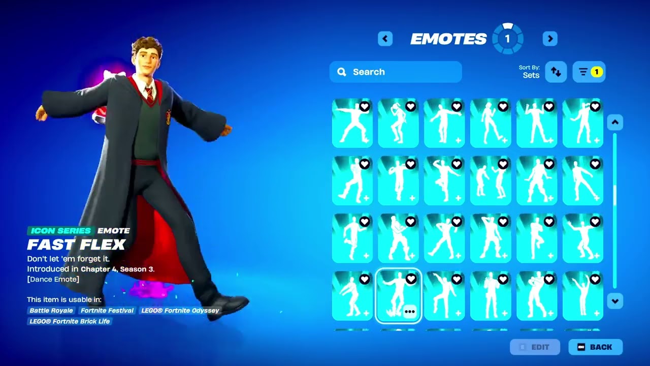 ALL ICON SERIES EMOTES & DANCES IN FORTNITE!