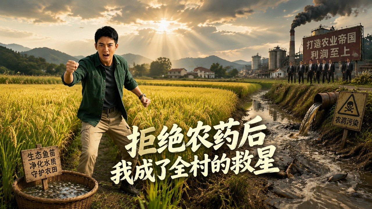 拒絕農藥後，我成了全村的救星