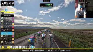 Rouvy Race GWA Iceland Stage 1, trying to stay with the Big Guns!