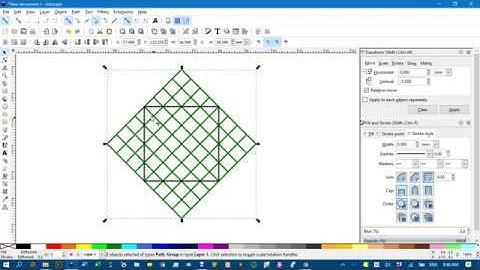 Creating a cross hatch fill from scratch
