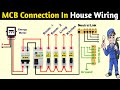 Mcb connection in house wiring