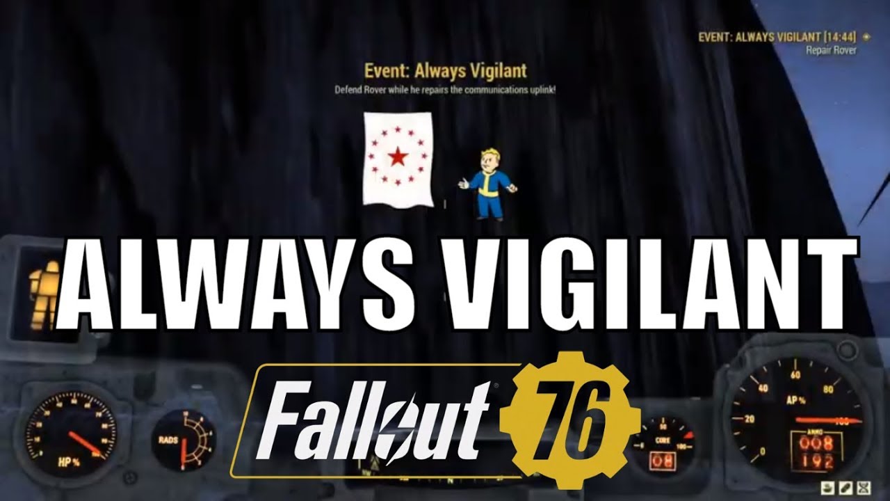 Fallout 76: Repair and Protect Rover - Event Always Vigilant (no ...