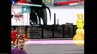 Mugen Battle #3510: Sonic &amp; Caillou vs DG Blossom &amp; Marvin