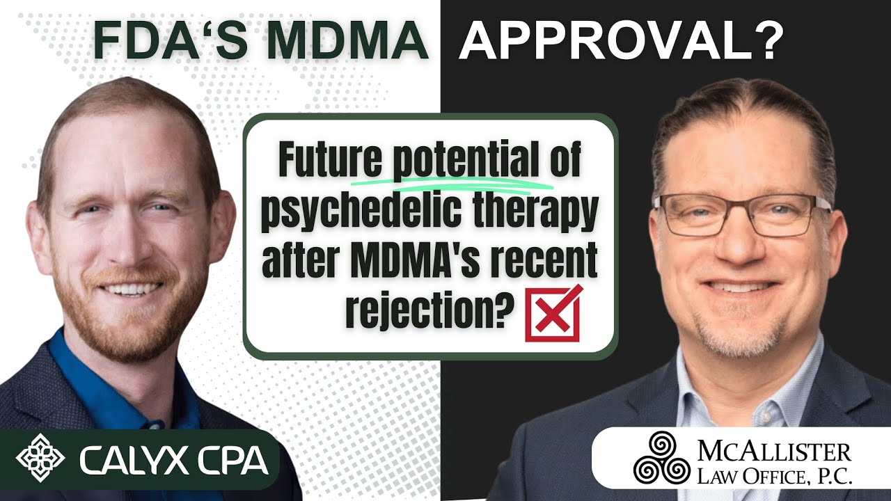 Sean McAllister on FDA's Decision on MDMA, Colorado Psychedelic Rules, and Ketamine Therapy