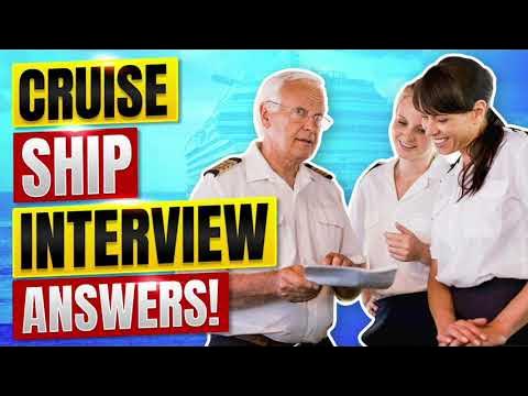 cruise line job interview questions and answers