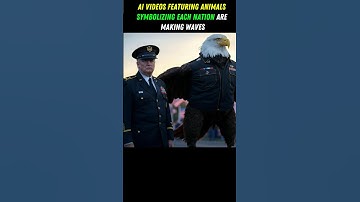 AI videos featuring animals symbolizing each nation are making waves