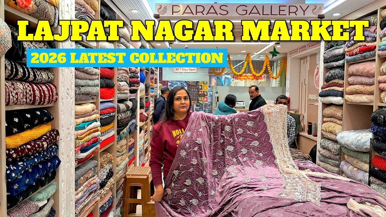 Latest Designer Fabrics Collection 😍 | Paras Gallery Fabric Store | Bridal & Party Wear