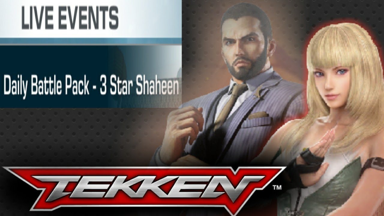 3 STAR LIVE EVENTS!!!  TEKKEN MOBILE