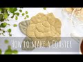 【パッチワーク】立体仕立て「バラのコースター」How to make a Rose Coaster