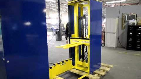 Verti-Lift Two-Post Vertical Lift - Cart Positioner