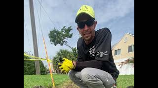 Best way to trench (dig) for sprinkler, PVC, electrical conduit part 2. #tjyoursprinklerguy