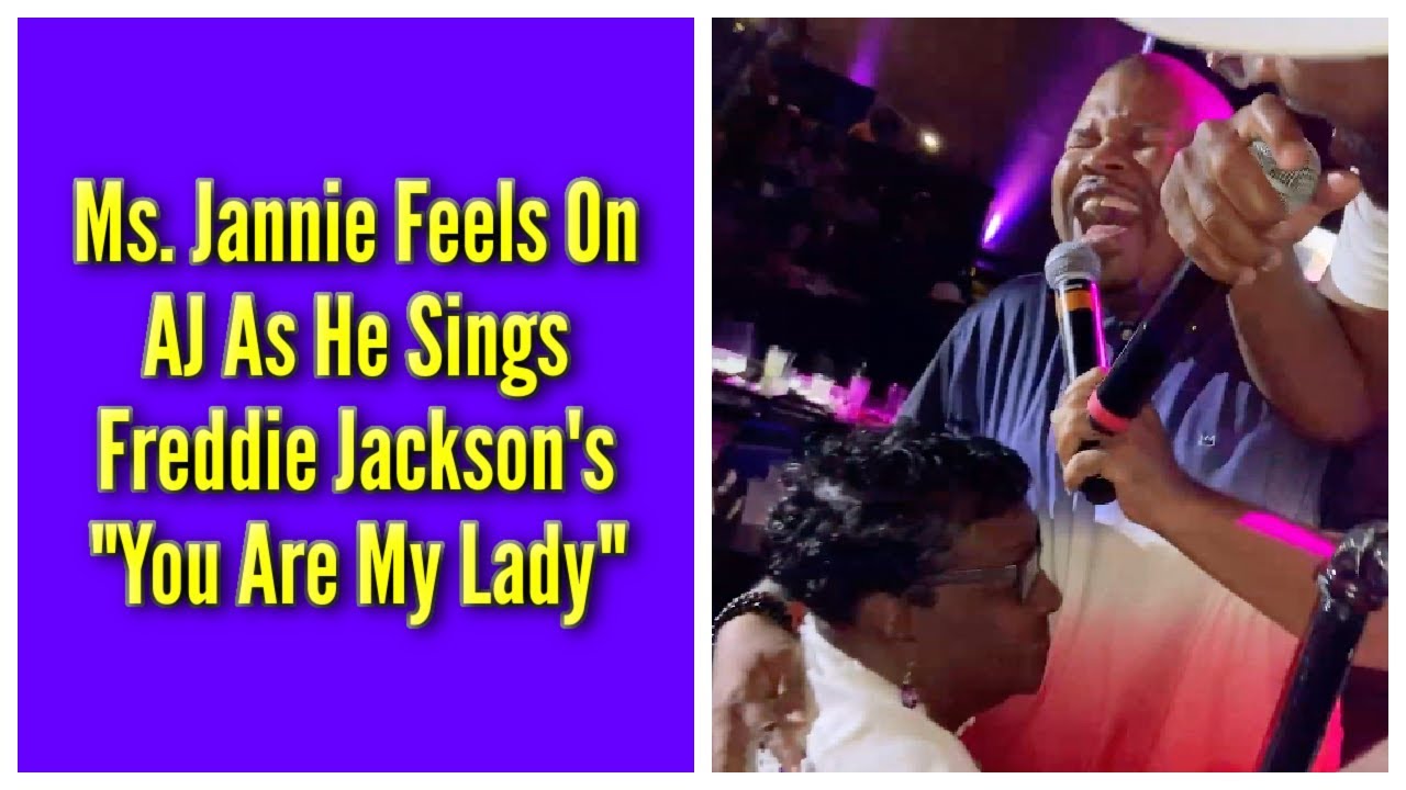 Ms. Jannie Feels On AJ As He Sings Freddie Jackson’s “You Are My Lady” | Rickey Smiley Karaoke Night Ms. Jannie Feels On AJ As He Sings Freddie Jackson’s “You Are My Lady” | Rickey Smiley Karaoke Night