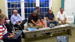 Scituate Waterways Commission Meeting 9-6-17