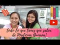 MEDICINA HUMANA | respondiendo preguntas con una estudiante de medicina