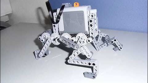 4 Legs Robot with Lego Technic 8293 Power Function 5