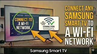 How to Connect Any Samsung Smart TV to a Wi-Fi Network Step by Step screenshot 4