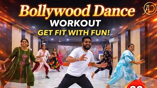 28Min Bollywood Dance workout l For Beginners l zumba l Anubhav Dance Institute l Fitness Dance 