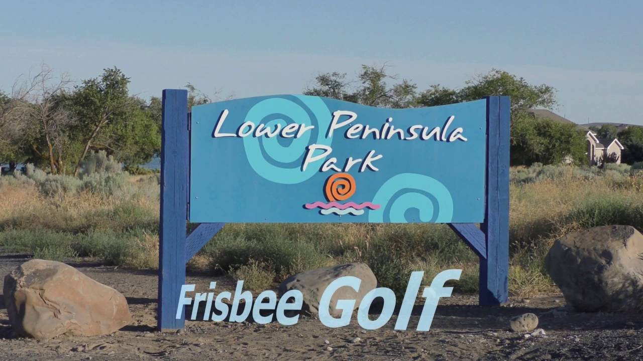 Moses Lake Disk Golf Lower Peninsula Park, WA 4K HD YouTube