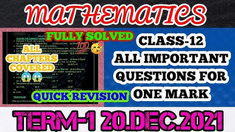 PSEB CLASS -12 MATHEMATICS MOST IMPORTANT QUESTIONS.....FULLY SOLVED
