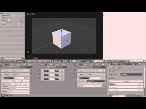 Blender Game Engine 02 Collision