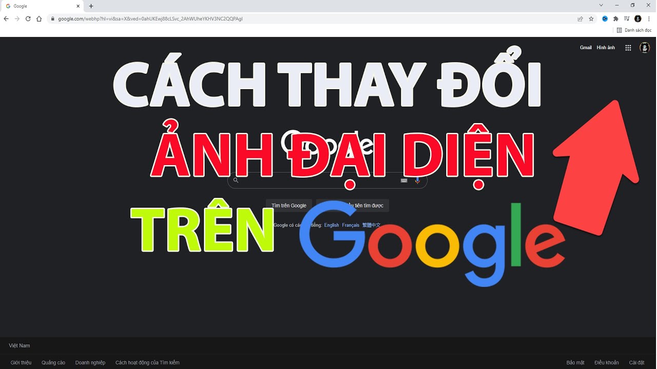 Cách Thay Đổi Ảnh Đại Diện Trên Google - Youtube