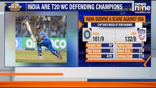 Famous India Survive USA Scare in T20 World Cup Opener | Suryakumar’s Match-Winning 84* Profile