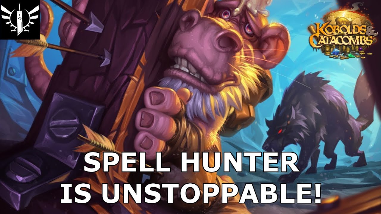 Rhok'delar Spell Hunter is Unstoppable! - [Hearthstone: Kobolds & Catacombs]