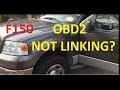 Simple Ford F150 Obd2 not linking repair