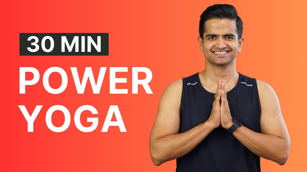 30-минутная тренировка по йоге | силовая йога | @itsnaveensharma