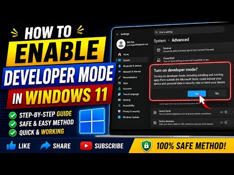 How to Enable Developer Mode in Windows 11 | Turn On Developer Mode