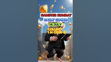 HAMSTER KOMBAT july 14 daily cipher morse code #shorts