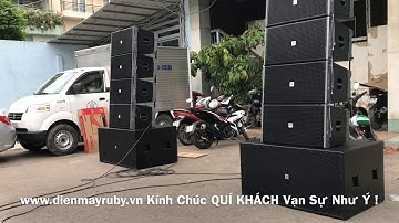 Dàn loa line array 40 đơn - Dàn âm thanh sự kiện - 0938884126