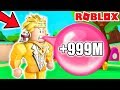 El CHICLE mas GRANDE de ROBLOX!!! 😣💥