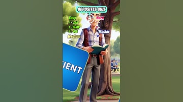 Opposites Quiz  #quiz  #trivia