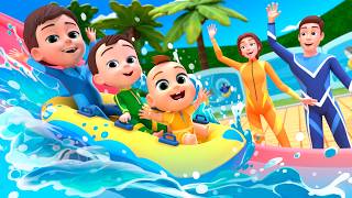 Water Slide Fun with Good Manners | Toddler Songs Collection