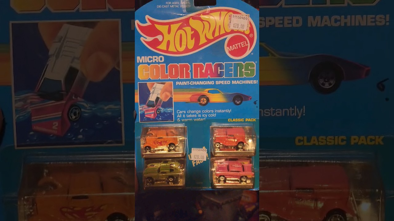 Hot Wheels Micro Color Racers 