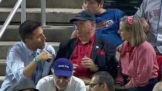 WSH@NYM: 9/11 hero's parents talk with broadcast screenshot 5