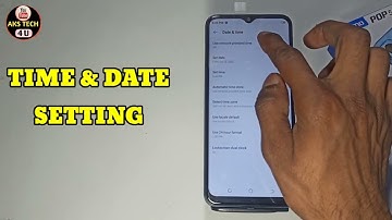 Tecno POP 5 LTE Time And Date Setting | How To Set Time And Date In Tecno POP 5 LTE