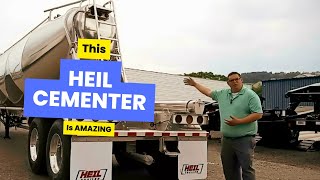 Heil Cement tank trailer