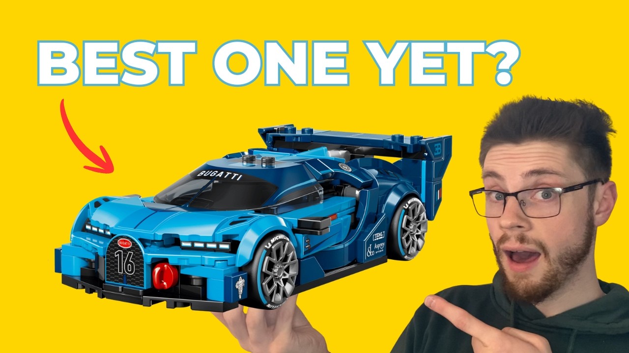 LEGO 77253 Bugatti Vision GT Detailed Build and Review