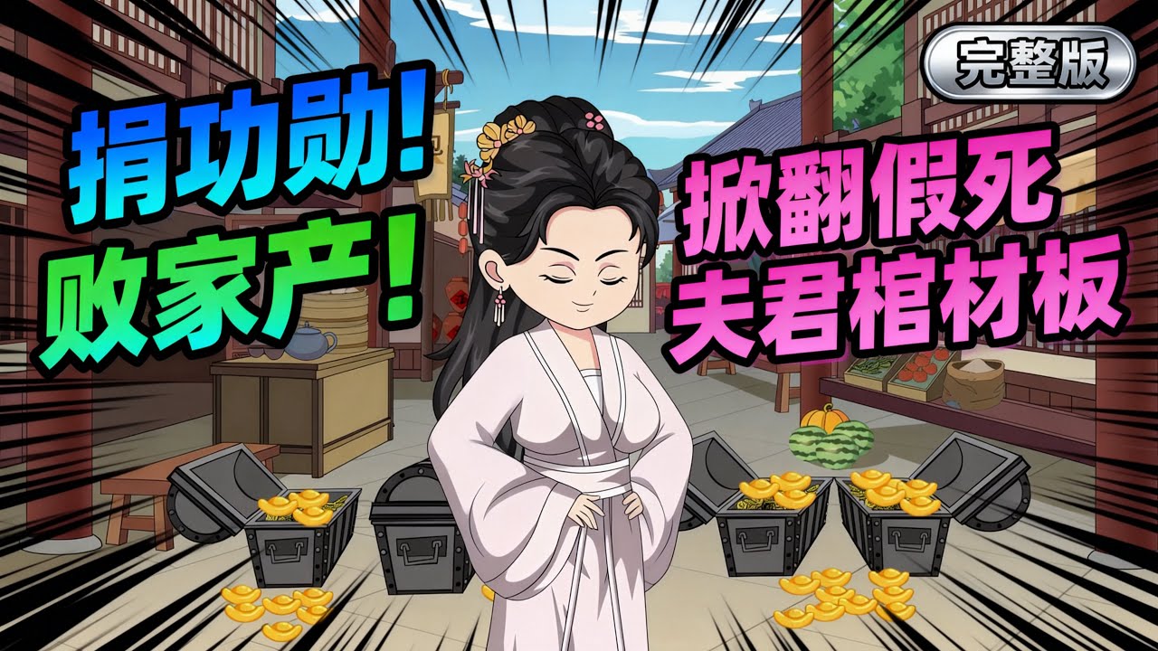 【一口气看完】前世，渣男边关假死，她被人蛊惑，以为她跟渣男感情甚笃，在他坟前自杀，追随而去。死后，她才知道，这不过是渣男阴谋的开始。#夜一漫谈 #捐功勋！败家产！掀翻假死夫君棺材板