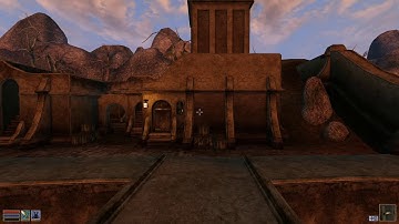 Morrowind full playthrough, modded graphics, no commentary. Part 13. (Power leveling)