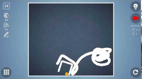 Check out how I solved level 24 in Brain It On! #BrainItOn